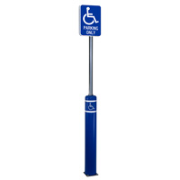 ADA Handicap Symbol Flexbollard Signpost