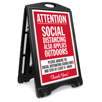 BigBoss A-Frame Portable Sidewalk Sign
