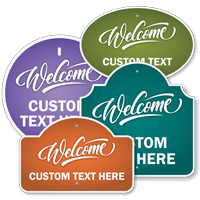Custom Welcome Sign