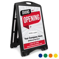 Grand Opening BigBoss Portable Custom Sidewalk Sign