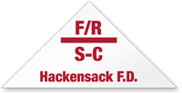 Hackensack NJ Floor and Roof S-C Truss Sign
