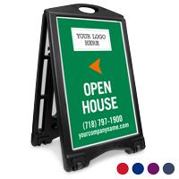 Open House BigBoss Portable Custom Sidewalk Sign