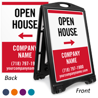 Open House BigBoss Portable Custom Sidewalk Sign