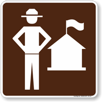 Symbol Sign For Campsite