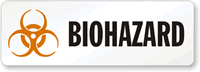 Bio Hazard (With Symbol) Label