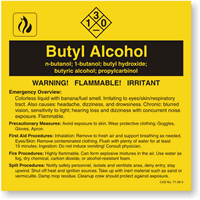 ANSI Chemical Label