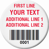 Circular Custom Template  Barcode