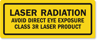 Class 3R (400  1400 nm) Laser Label