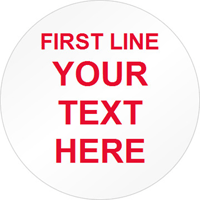 Circular Custom Template  Text