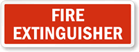 Fire Extinguisher Label