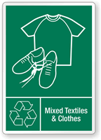 Mixed Textiles & Clothes Label