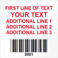 Square Custom Template  Barcode