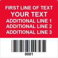 Square Custom Template  Barcode