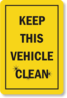 Dashboard Safety Decals