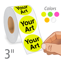 Custom Circular Label Quote 3"