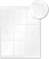 Printable Header Cards On 8.5" x 11" Sheet