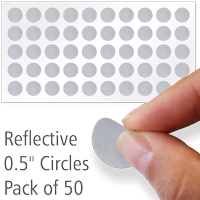 Reflective Dots Label