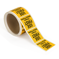 Water Soluble Labels Rolls Use First