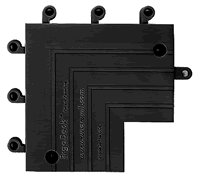 ErgoDeck™ Inside Corner   Black
