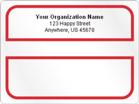 Standard Roll Mailing Labels 4" x 3"