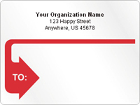 Jumbo Roll Mailing Label, 4" x 3", ML 12