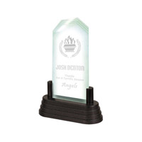 Pop-in Acrylics Corners Award with Base