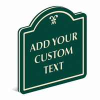 Add Custom Text PermaCarve Sign