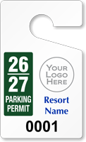 ToughTag™ for Club / Resort Parking Permits