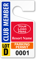 ToughTag™ for Club / Resort Parking Permits