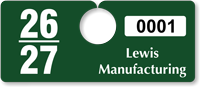 ToughTag™ Parking Permits with Expiration Dates
