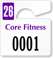 Plastic ToughTags™ Parking Permits, Mini