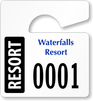 Plastic ToughTags™ Parking Permits, Mini