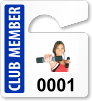 Plastic ToughTags™ Parking Permits, Mini