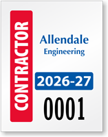 Custom ForgeGuard Factory Printed Security Voiding Parking Insert