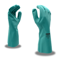 Unsupported Nitrile Standard Flocked 15-Mil Gloves