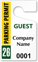 ToughTag™ for Visitors and Guests Parking Permits