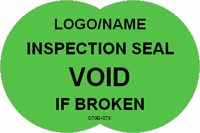 Inspection Seal  Void if Broken Label