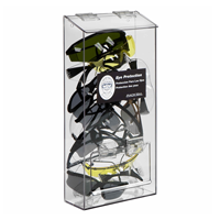Table Or Wall Mount Safety Glasses Dispenser 20 Pair With Lid
