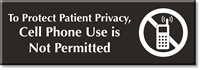 Protect Patient Privacy Sign