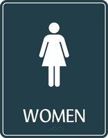 Women Restroom Sign