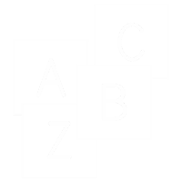 A-Z Engraved Plastic Letter Set
