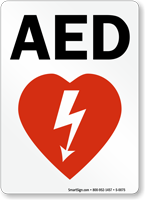 AED Graphic Sign