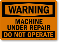 Warning: This Equipment Starts Automatically