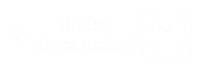 Billing Department Engraved Sign with Left Arrow Symbol