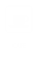 Café Engraved Sign with Symbol
