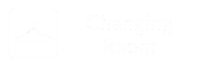 Changing Room Engraved Sign with Hanger Symbol