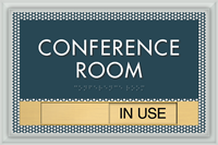 Optik Sliding Panel Sign 6.875 in. x 10.375 in.