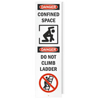 Danger Do Not Climb Ladder Shield Wrap