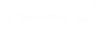 Dermatology Engraved Sign with Left Arrow Symbol