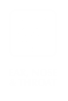 Ear, Nose and Throat Engraved Sign, ENT Symbol